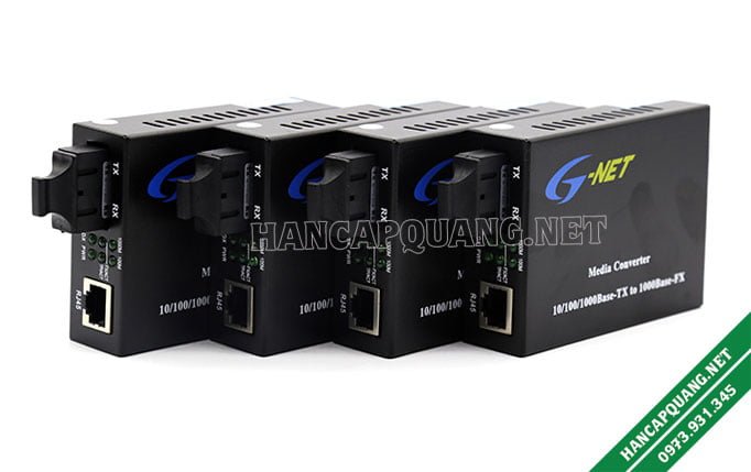 Converter quang G-NET HHD-220G-20 tốc độ 10/100/1000
