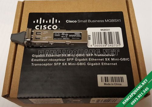 Top 4 loại module quang Cisco đang phổ biến trên thị trường