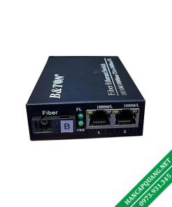 BT-912GS-20B bộ chuyển đổi quang điện BTON 2 cổng Lan