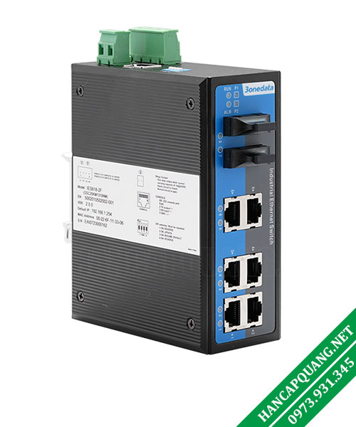 IES618-2F switch công nghiệp 6 cổng Ethernet + 2 cổng quang