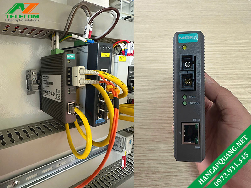 Switch công nghiệp Moxa IMC-21-M-SC Multimode
