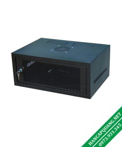 Tủ rack 4U-D400 màu đen (treo tường)