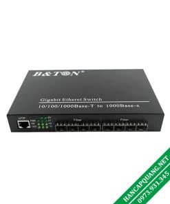 BT-981SFP-GE Switch 8 cổng quang SFP và 1 cổng lan 1000M