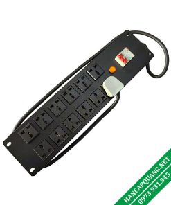 Thanh nguồn PDU 12 Port có CB, gắn rack 19inch