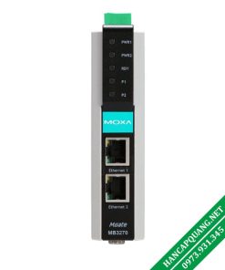 Mgate MB3270 chuyển đổi 2 cổng RS232/485/422 sang Ethernet