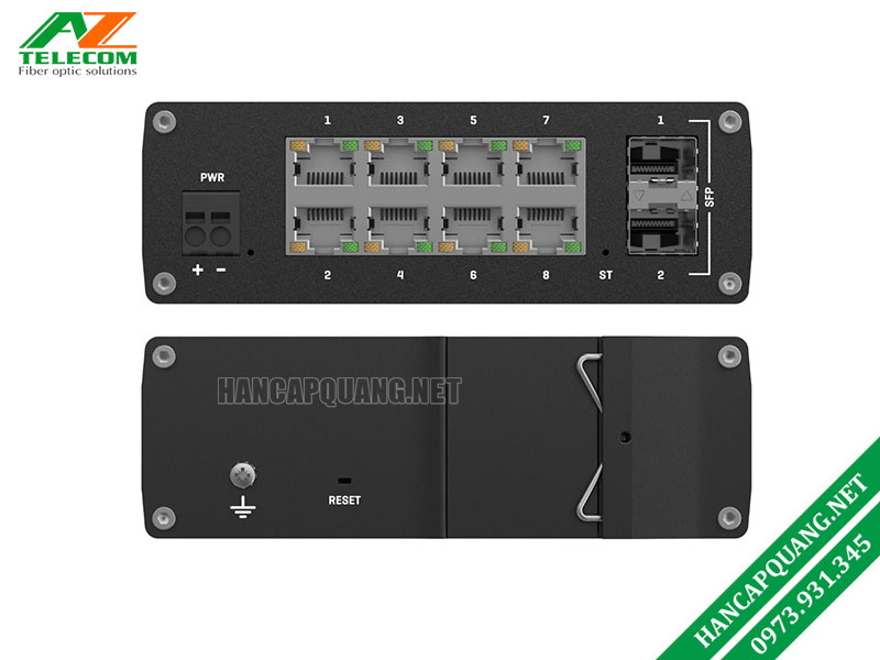 Switch công nghiệp Teltonika TSW212 quản lý Layer 2/3