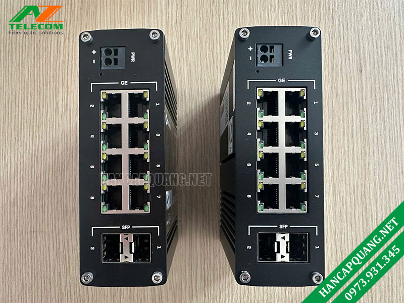 TSW210 Switch Teltonika chuẩn công nghiệp 10 Port Gigabit