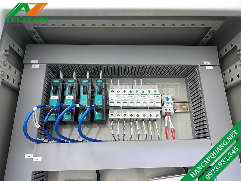 Thi công cáp quang ứng dụng trong tự động hóa nhà máy Nhật Bản
